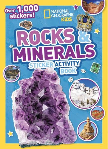 [object Object] «Rocks and Minerals Sticker Activity Book: Over 1,000 Stickers!», автор National Geographic Kids - фото №1