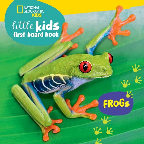 Бумажная книга «National Geographic Kids Little Kids First Board Book: Frogs», автор Рут Масгрейв - фото №1