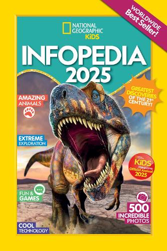 Бумажная книга «National Geographic Kids Infopedia 2025», автор National Geographic, Kids - фото №1