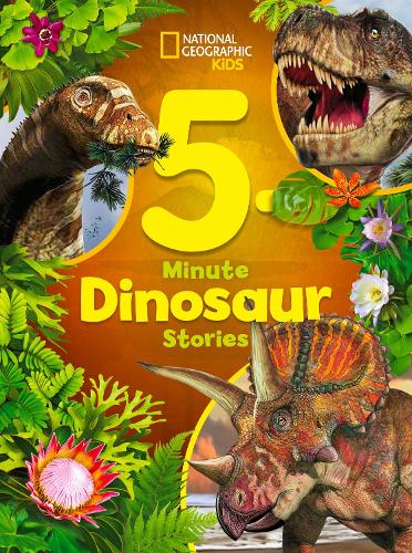 Бумажная книга «National Geographic Kids 5-Minute Dinosaur Stories», автор Мойра Роуз Донохью - фото №1