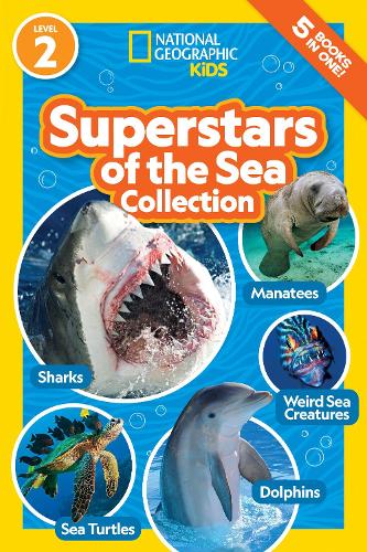 [object Object] «Superstars of the Sea Collection (National Geographic Kids Readers, Level 2)», автор National Geographic Kids - фото №1
