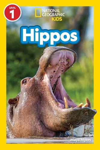 Бумажная книга «Hippos (National Geographic Kids Readers, Level 1)», автор Майя Майерс - фото №1
