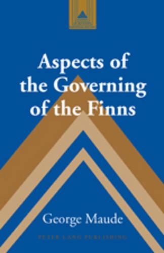 Бумажная книга «Aspects of the Governing of the Finns», автор Джордж Мод - фото №1