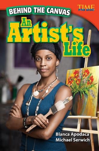 Паперова книга «Behind the Canvas: An Artist's Life», авторів Бланка Аподака, Майкл Сервич - фото №1
