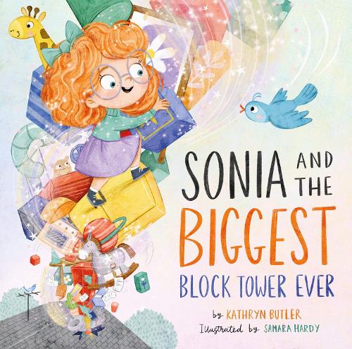 Паперова книга «Sonia and the Biggest Block Tower Ever», автор Кетрін Батлер - фото №1