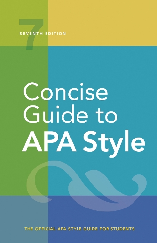 Бумажная книга «Concise Guide to APA Style: 7th Edition (OFFICIAL)», автор Американская психологическая ассоциация - фото №1