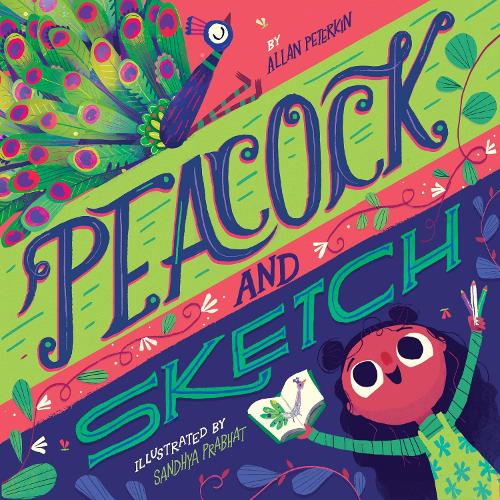 Бумажная книга «Peacock and Sketch», автор Аллан Питеркин - фото №1
