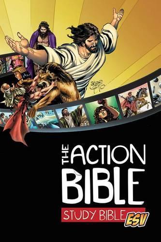Бумажная книга «Action Bible Study Bible-ESV», автор Дэвид К. Кук - фото №1