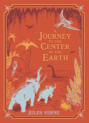 Бумажная книга «A Journey to the Center of the Earth (Barnes & Noble Children's Leatherbound Classics)», автор Жюль Верн - фото №1