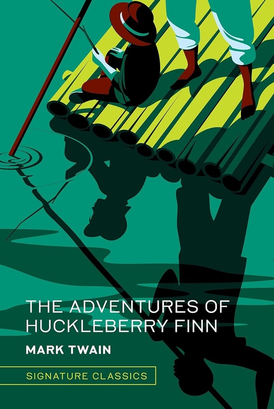 Бумажная книга «The Adventures of Huckleberry Finn», автор Марк Твен - фото №1