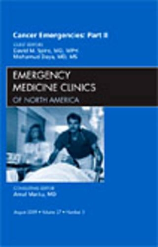 Бумажная книга «Cancer Emergencies, Part II, An Issue of Emergency Medicine Clinics», авторов Дэвид М. Спиро, Мохамуд Дайя - фото №1