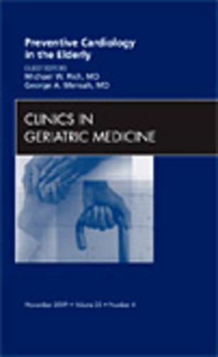 Паперова книга «Preventive Cardiology in the Elderly, An Issue of Clinics in Geriatric Medicine», авторів Джордж А. Менса, Майкл В. Річ - фото №1