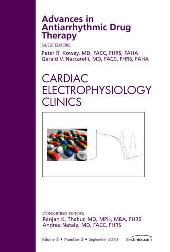 Паперова книга «Advances in Antiarrhythmic Drug Therapy, An Issue of Cardiac Electrophysiology Clinics», авторів Джеральд В. Наккареллі, Пітер Р. Кові - фото №1