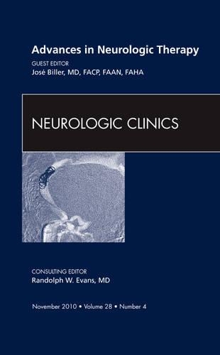 Паперова книга «Advances in Neurologic Therapy, An Issue of Neurologic Clinics», автор Хосе Біллер - фото №1