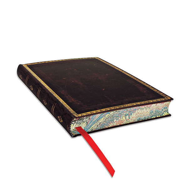  «Блокнот Paperblanks Flexi Черная марокканская кожа Линейка (FB4444-4)», бренда Paperblanks - фото №1