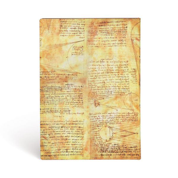  «Блокнот Paperblanks Манускрипты Зарисовки Леонардо да Винчи Лестерский кодекс Линейка (FB4456-7)», бренда Paperblanks - фото №1