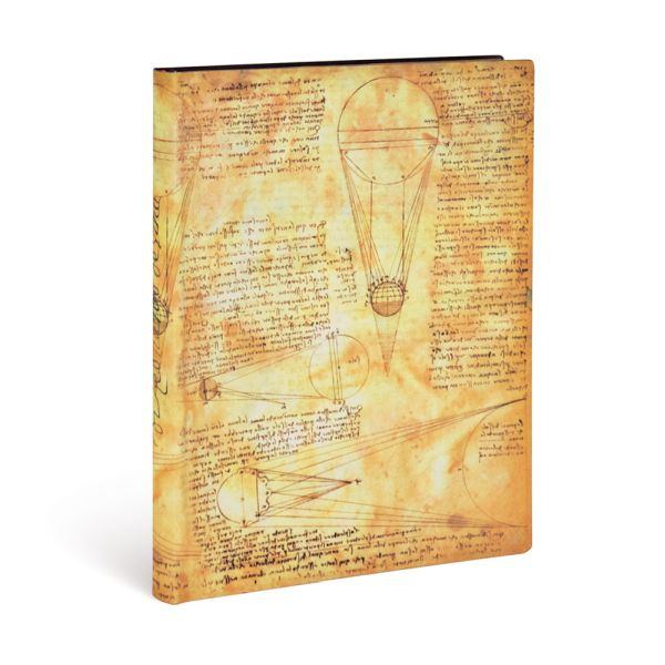  «Блокнот Paperblanks Манускрипты Зарисовки Леонардо да Винчи Лестерский кодекс Линейка (FB4458-1)», бренда Paperblanks - фото №1