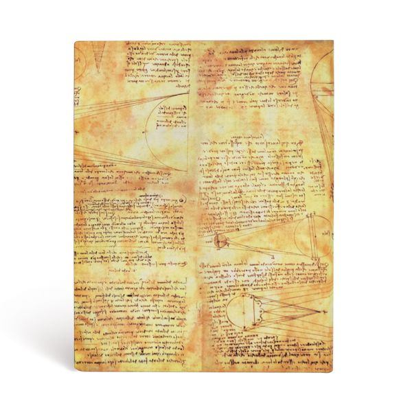  «Блокнот Paperblanks Манускрипты Зарисовки Леонардо да Винчи Лестерский кодекс Линейка (FB4458-1)», бренда Paperblanks - фото №1