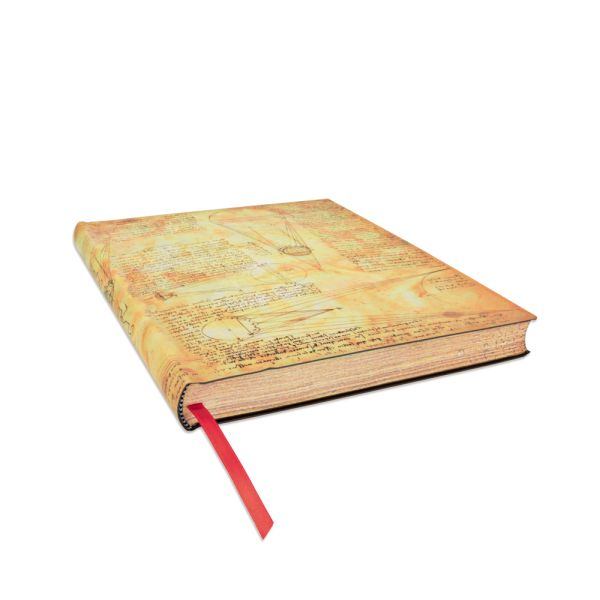  «Блокнот Paperblanks Манускрипты Зарисовки Леонардо да Винчи Лестерский кодекс Линейка (FB4458-1)», бренда Paperblanks - фото №1