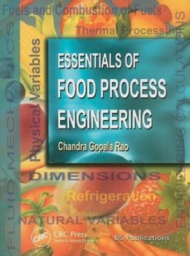 Паперова книга «Essentials of Food Process Engineering», автор Чандра Гопала Рао - фото №1