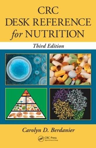 Бумажная книга «CRC Desk Reference for Nutrition», автор Кэролин Д. Берданье - фото №1