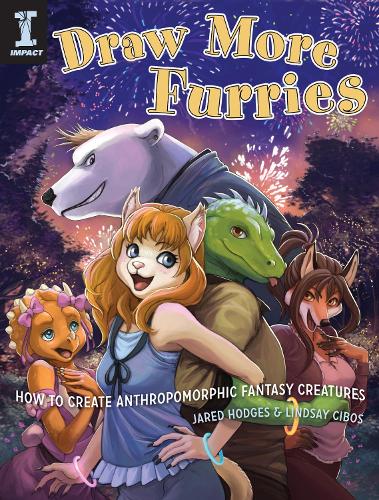 Бумажная книга «Draw More Furries: How to Create Anthropomorphic Fantasy Creatures», автор Джаред Ходжес - фото №1