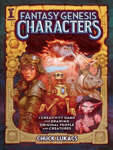 Паперова книга «Fantasy Genesis Characters: A creativity game for drawing original people and creatures», автор Чак Лукач - фото №1
