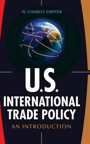 Паперова книга «U.S. International Trade Policy: An Introduction», автор У. Чарльз Сойєр - фото №1
