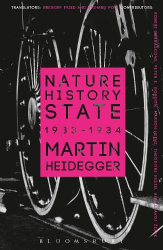 Бумажная книга «Nature, History, State: 1933-1934», автор Мартин Хайдеггер - фото №1