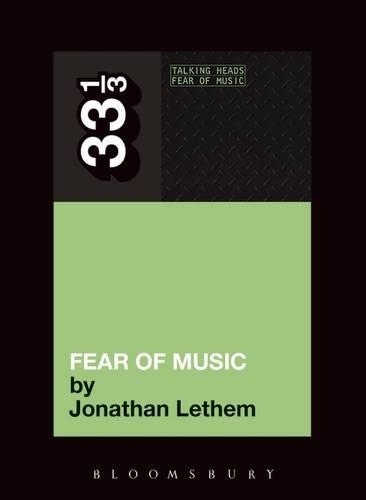 Паперова книга «Talking Heads' Fear of Music», автор Джонатан Летем - фото №1
