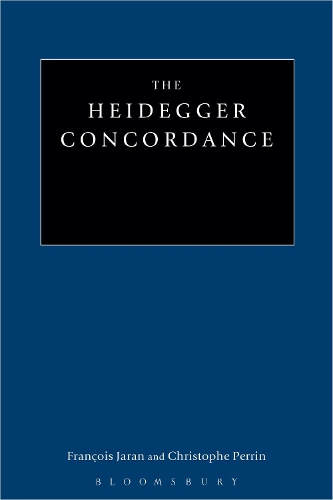 Паперова книга «The Heidegger Concordance», авторів Крістоф Перрен, Франсуа Жаран - фото №1