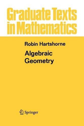 Паперова книга «Algebraic Geometry», автор Робін Гартшорн - фото №1