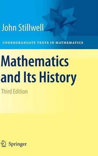 Бумажная книга «Mathematics and Its History», автор Джон Стиллвелл - фото №1