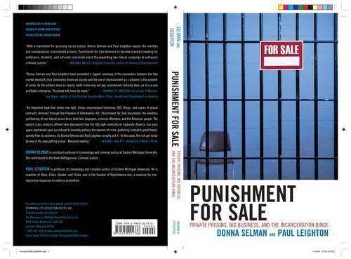 Бумажная книга «Punishment for Sale: Private Prisons, Big Business, and the Incarceration Binge», авторов Донна Селман, Пол Лейтон - фото №1