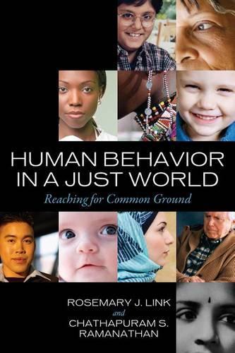 Паперова книга «Human Behavior in a Just World: Reaching for Common Ground», авторів Чатапурам С. Раманатан, Розмарі Дж. Лінк - фото №1