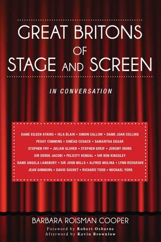 Бумажная книга «Great Britons of Stage and Screen: In Conversation», автор Барбара Ройсман Купер - фото №1