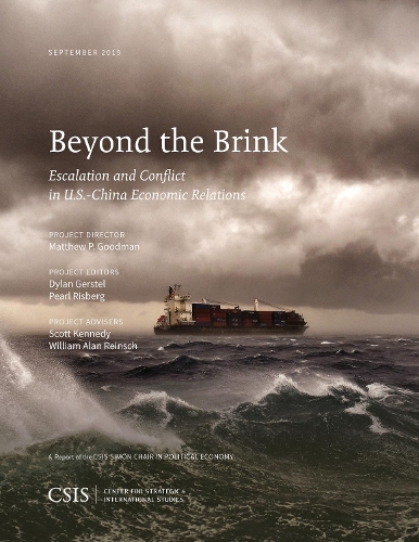 Бумажная книга «Beyond the Brink: Escalation and Conflict in U.S.-China Economic Relations», автор Мэтью П. Гудман - фото №1