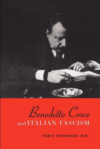 Паперова книга «Benedetto Croce and Italian Fascism», автор Фабіо Різі - фото №1
