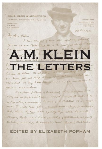 Паперова книга «A.M. Klein: The Letters: Collected Works of A.M. Klein», автор А.М. Кляйн - фото №1