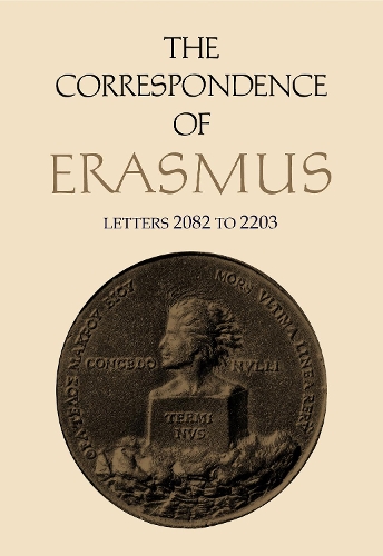 Бумажная книга «The Correspondence of Erasmus: Letters 2082 to 2203, Volume 15», автор Эразм Роттердамский - фото №1