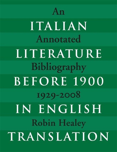 Паперова книга «Italian Literature before 1900 in English Translation», автор Робін Хілі - фото №1