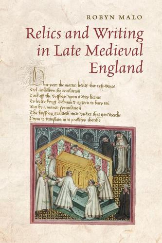 Бумажная книга «Relics and Writing in Late Medieval England», автор Робин Мало - фото №1