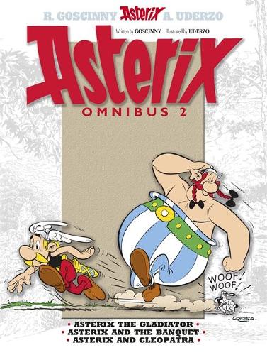 Паперова книга «Asterix: Asterix Omnibus 2: Asterix The Gladiator, Asterix and The Banquet, Asterix and Cleopatra», автор Рене Ґосінні - фото №1