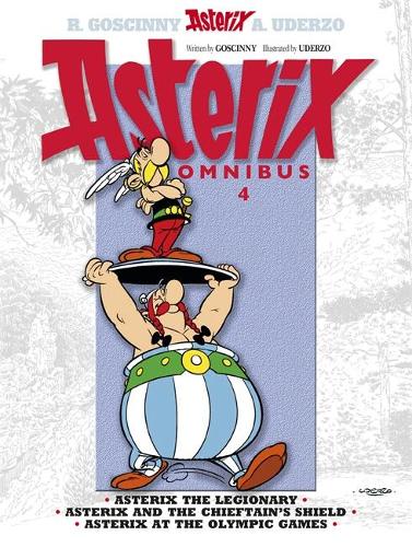 Паперова книга «Asterix: Asterix Omnibus 4: Asterix The Legionary, Asterix and The Chieftain's Shield, Asterix at The Olympic Games», автор Рене Ґосінні - фото №1
