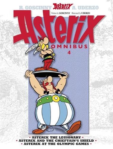 Бумажная книга «Asterix: Asterix Omnibus 4: Asterix The Legionary, Asterix and The Chieftain's Shield, Asterix at The Olympic Games», автор Рене Госинни - фото №1