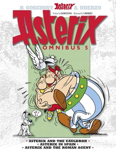 Паперова книга «Asterix: Asterix Omnibus 5: Asterix and The Cauldron, Asterix in Spain, Asterix and The Roman Agent», автор Рене Ґосінні - фото №1