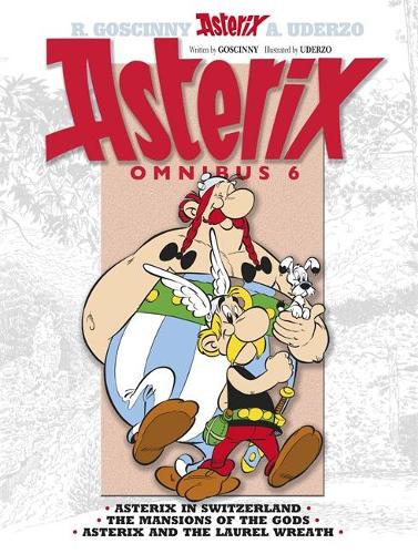 Бумажная книга «Asterix: Asterix Omnibus 6: Asterix in Switzerland, The Mansions of The Gods, Asterix and The Laurel Wreath», автор Рене Госинни - фото №1