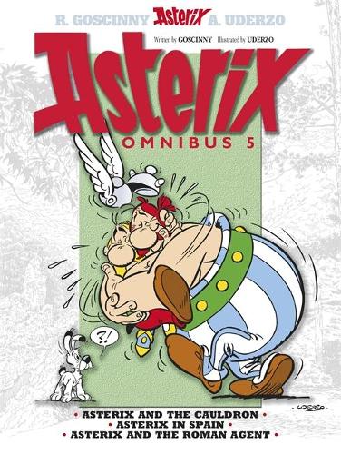 Бумажная книга «Asterix: Asterix Omnibus 5: Asterix and The Cauldron, Asterix in Spain, Asterix and The Roman Agent», автор Рене Госинни - фото №1
