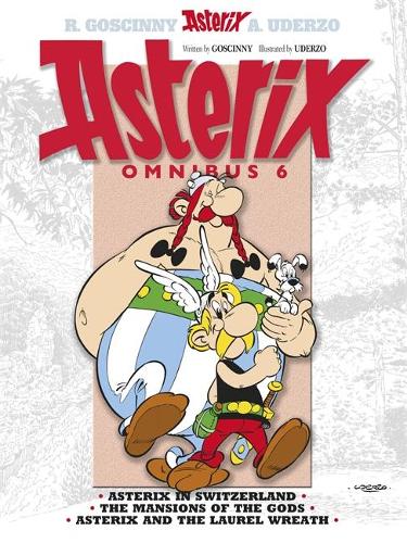 Бумажная книга «Asterix: Asterix Omnibus 6: Asterix in Switzerland, The Mansions of The Gods, Asterix and The Laurel Wreath», автор Рене Госинни - фото №1