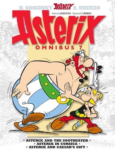 Паперова книга «Asterix: Asterix Omnibus 7: Asterix and The Soothsayer, Asterix in Corsica, Asterix and Caesar's Gift», автор Рене Ґосінні - фото №1